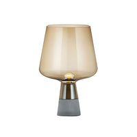 Table Lamp with Glass Shade Modern Bedside | Amvoro