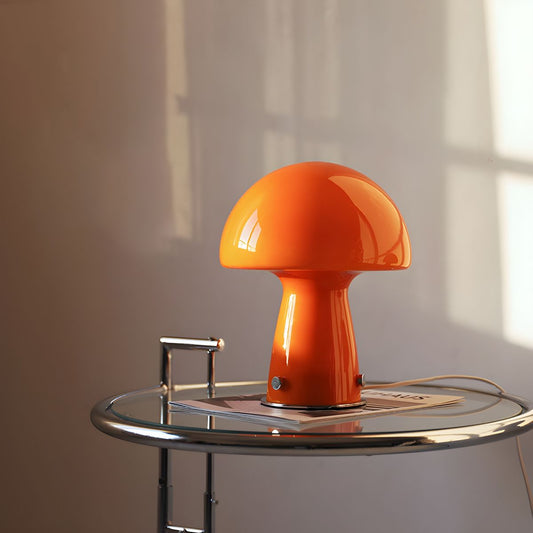 Table Lamp with Glass Shade Nordic Modern Style | Avolin
