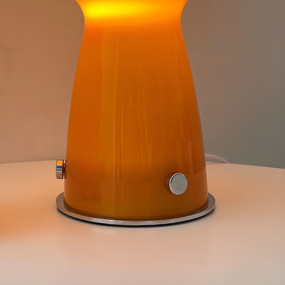 Table Lamp with Glass Shade Nordic Modern Style | Avolin