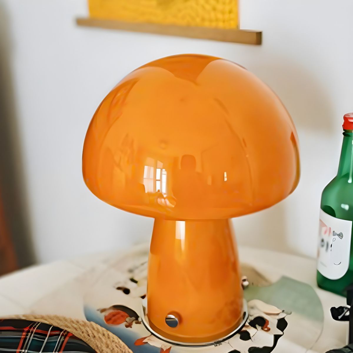 Table Lamp with Glass Shade Nordic Modern Style | Avolin