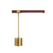 Table Lamp with Golden Finish Modern LED | Velory