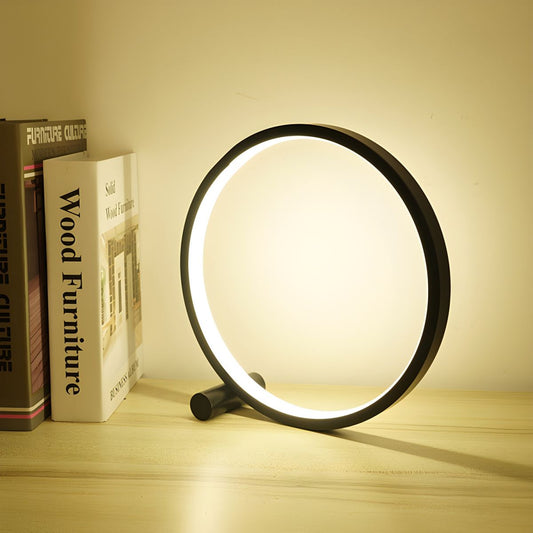 Table Lamp with LED Light Modern Bedside Style | Haloro