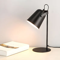 Table Lamp with Metal Bell Shade Nordic Style | Zaviro