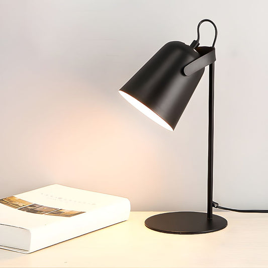 Table Lamp with Metal Bell Shade Nordic Style | Zaviro