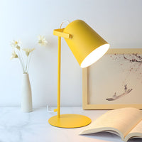 Table Lamp with Metal Bell Shade Nordic Style | Zaviro