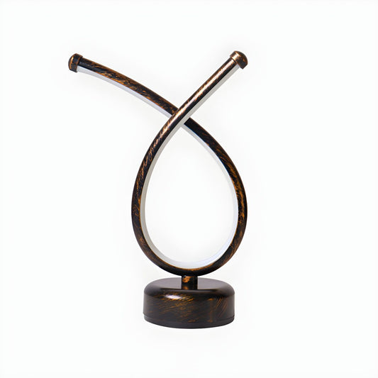 Table Lamp with Metal LED for Modern Bar | Brivona