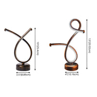 Table Lamp with Metal LED for Modern Bar | Brivona