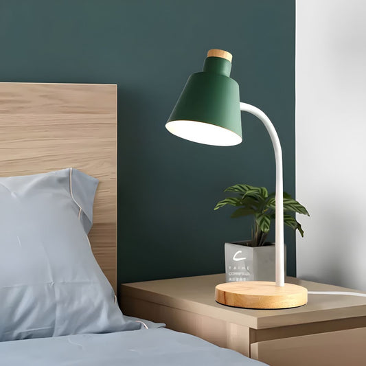 Table Lamp with Metal Shade Nordic Style | Noriva