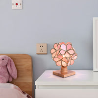 Table Lamp with Stained Glass Nordic Tiffany Style | Florvia