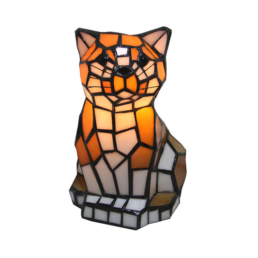 Table Lamp with Stained Glass Tiffany Style | Ambrel