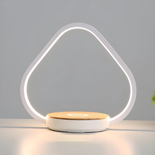 Table Lamp with Touch Dimming Modern Triangle Design | Tivano