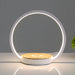 Table Lamp with Touch Dimming Round Metal Design | Ardune