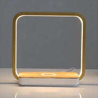 Table Lamp with Touch Dimming Square Flat Base | Orivon