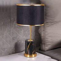 Table Lamp with Touch Sensor Modern Metal Design | Tavion