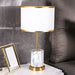 Table Lamp with Touch Sensor Modern Metal Design | Tavion