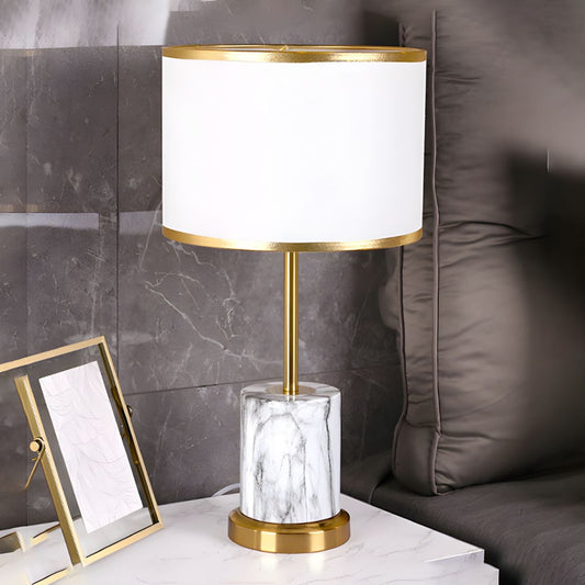 Table Lamp with Touch Sensor Modern Metal Design | Tavion