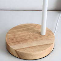 Table Lamp with Wooden Base Nordic Style | Averion
