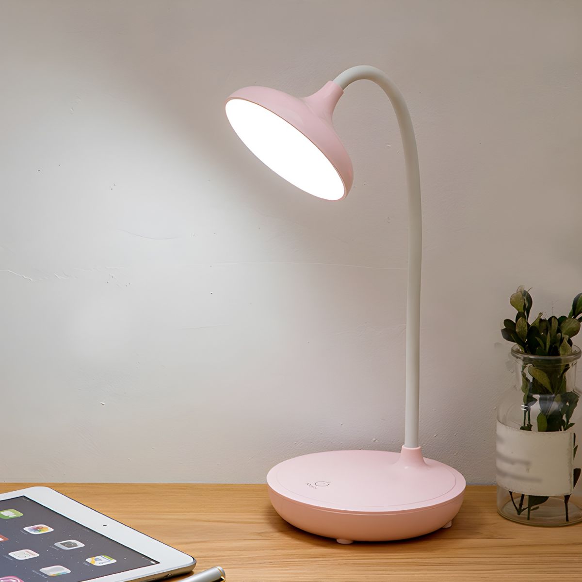Table Lamp with touch control rechargeable LED modern | Alvion