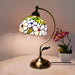 Table lamp with Tiffany glass dome classic style | Virelo