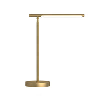 Table lamp with linear acrylic shade modern LED | Corvel
