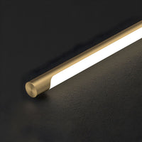 Table lamp with linear acrylic shade modern LED | Corvel