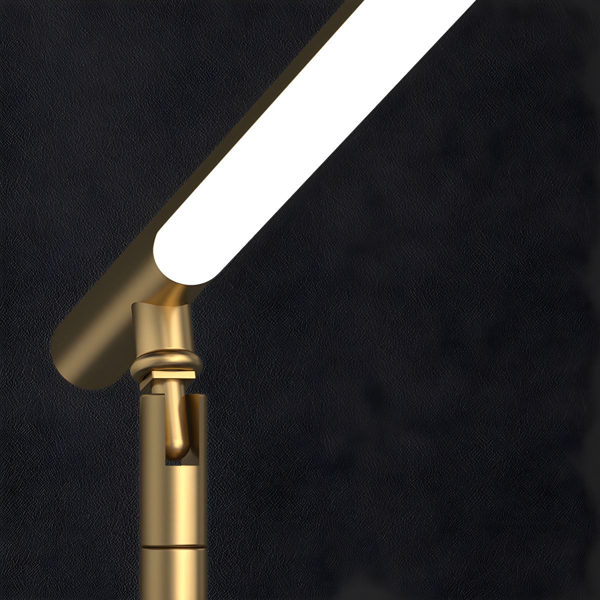 Table lamp with linear acrylic shade modern LED | Corvel