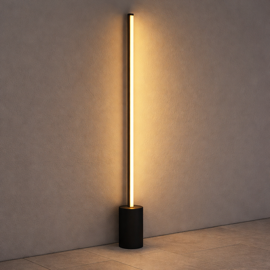 Vertical LED Lawn Light Stainless Steel Outdoor | Pathora