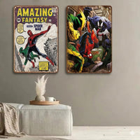 Wall Art Sign Retro Comic Hero Decor | Marvoro
