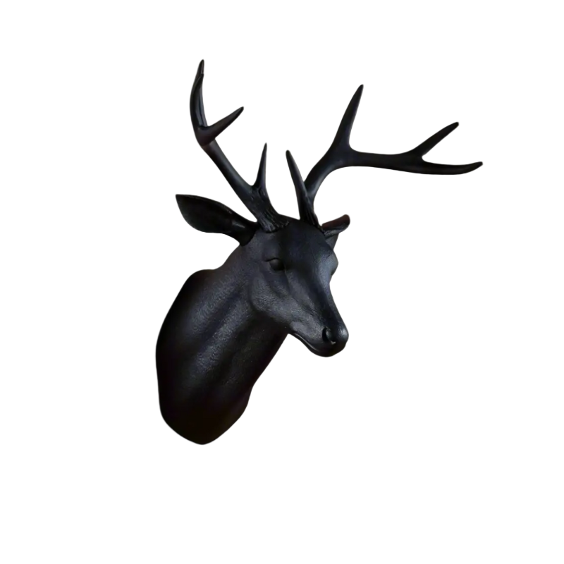 Wall Art Stag Head Nordic Style Sculpture | Serivo