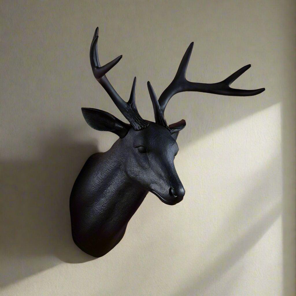 Wall Art Stag Head Nordic Style Sculpture | Serivo