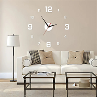 Wall Clock Acrylic Design for Modern Living Room | Favian