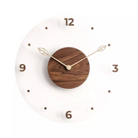 Wall Clock Acrylic Modern Design | Lucira