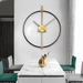 Wall Clock Iron Frame Vintage Style | Avelis