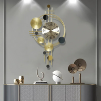 Wall Clock Metal Finish in Industrial Style | Nolira
