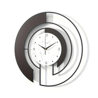 Wall Clock Minimalist Nordic Style Metal Design | Arceno