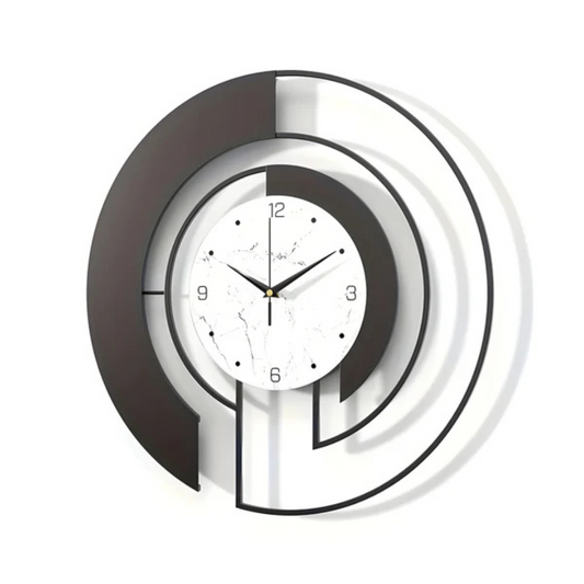 Wall Clock Minimalist Nordic Style Metal Design | Arceno