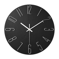 Wall Clock Modern Minimalist Design for Living Room | Nobela