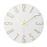 Wall Clock Modern Minimalist Design for Living Room | Nobela