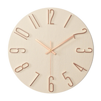 Wall Clock Modern Minimalist Design for Living Room | Nobela