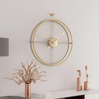Wall Clock Silent Oversized Iron Frame | Forano