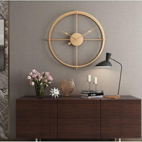 Wall Clock Silent Oversized Iron Frame | Forano