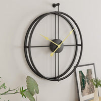 Wall Clock Silent Oversized Iron Frame | Forano