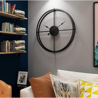 Wall Clock Silent Oversized Iron Frame | Forano