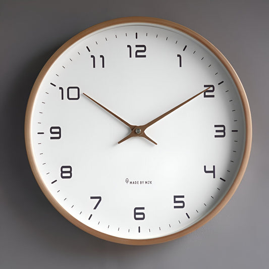 Wall Clock Wooden Minimalist Nordic Style | Timora