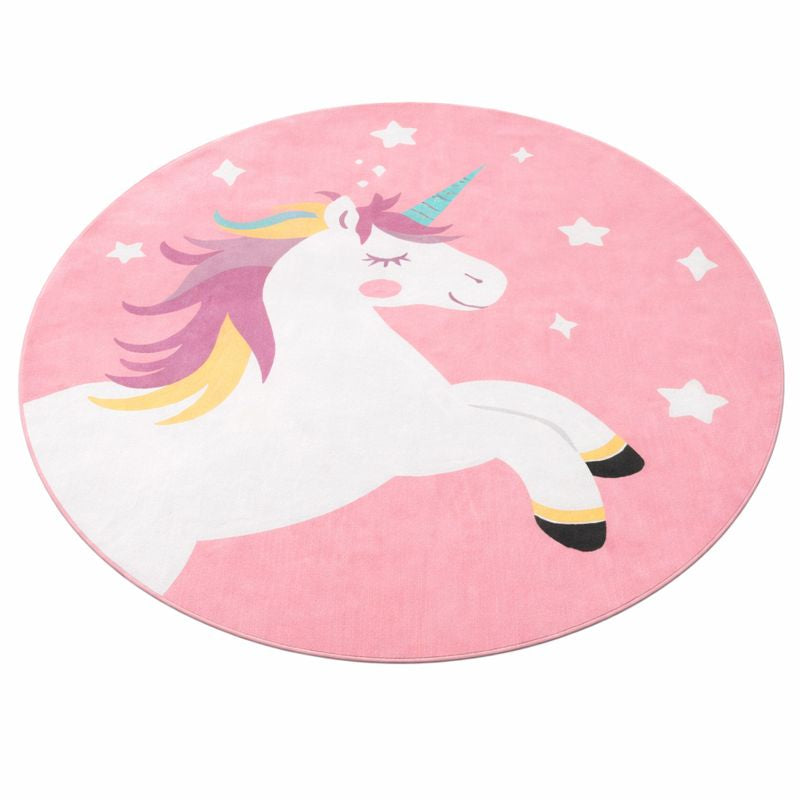 Play Mat Kids Rug for Playroom Unicorn Design | Panexa
