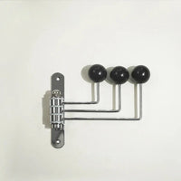 Wall Hook Rack Metal Midcentury Wall Storage | Everlyx