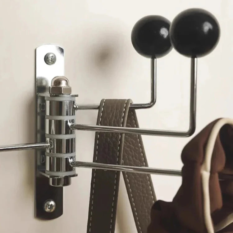 Wall Hook Rack Metal Midcentury Wall Storage | Everlyx