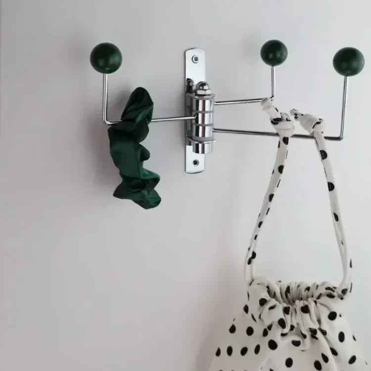 Wall Hook Rack Metal Midcentury Wall Storage | Everlyx