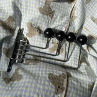 Wall Hook Rack Metal Midcentury Wall Storage | Everlyx