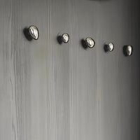 Wall Hooks Chrome Finish Minimalist Storage | Rainza